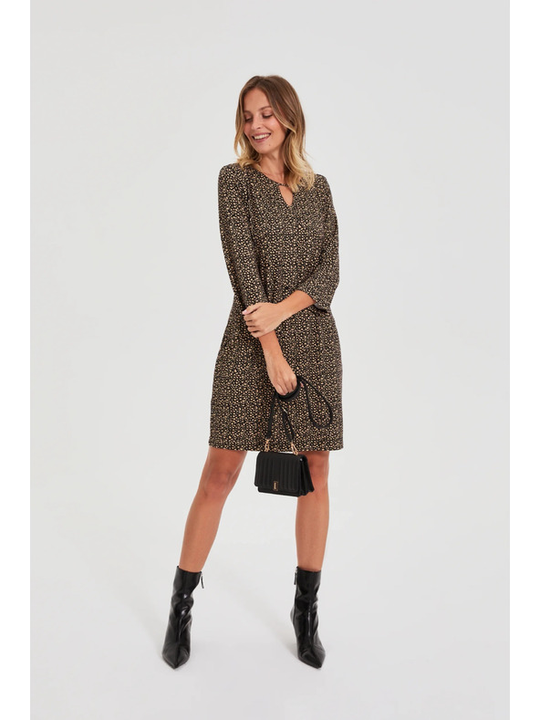 Moodo Malá černá kabelka s dlouhými uchy Moodo