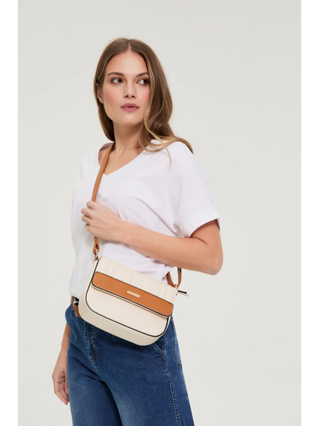 Moodo Béžová taška přes rameno Moodo