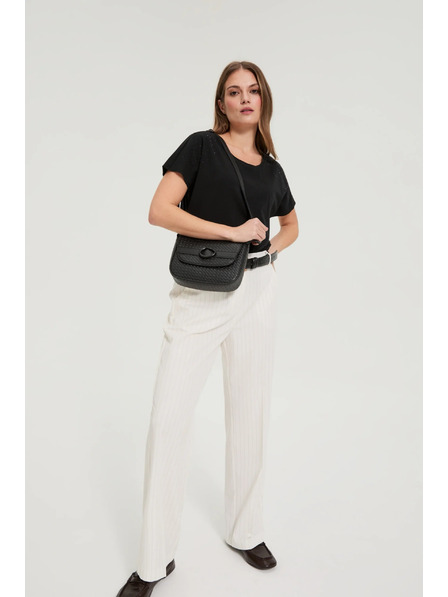 Moodo Malá černá kabelka přes rameno Moodo