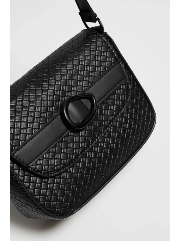 Moodo Malá černá kabelka přes rameno Moodo