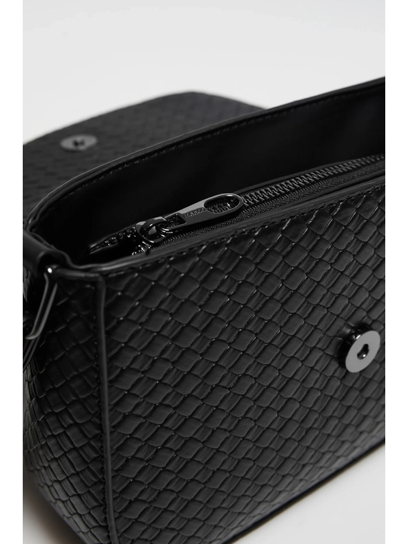 Moodo Malá černá kabelka přes rameno Moodo