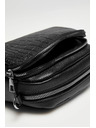 Moodo Malá černá kabelka z ekokůže Moodo