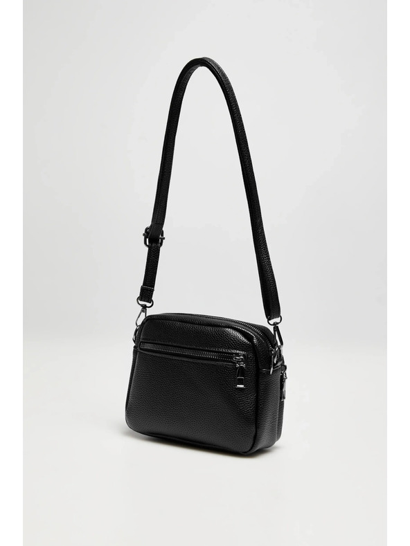 Moodo Malá černá kabelka z ekokůže Moodo