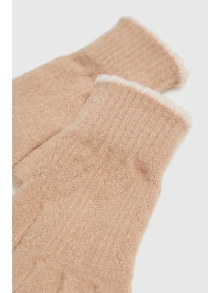 Moodo Teplé rukavice béžové Moodo