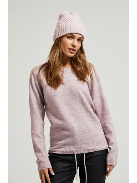 Moodo Teplá čepice růžová Moodo