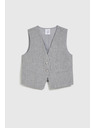 Moodo Elegantní vesta šedá Moodo