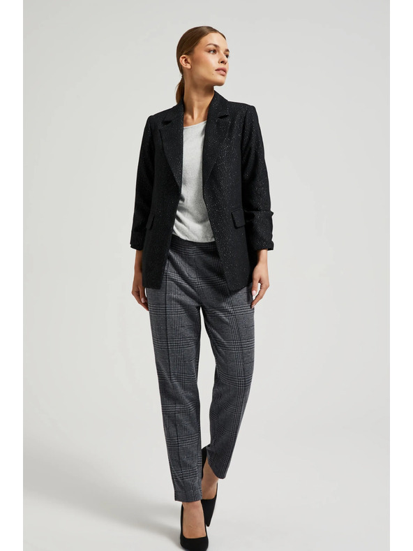 Moodo Sako s tříčtvrtečními rukávy černé Moodo