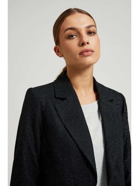 Moodo Sako s tříčtvrtečními rukávy černé Moodo