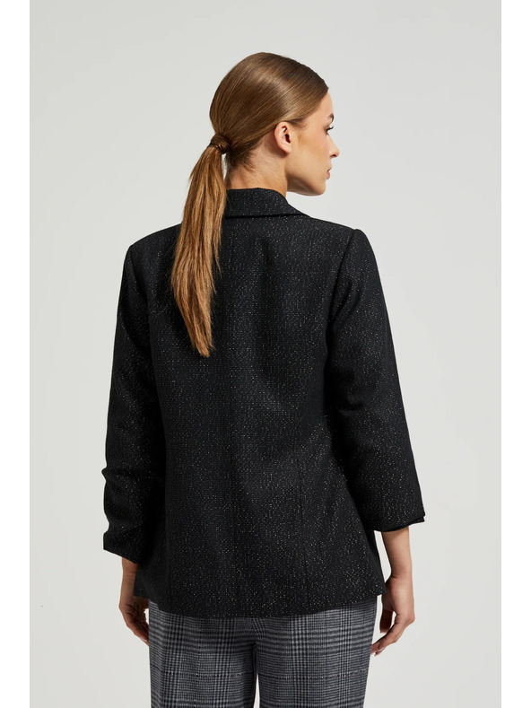 Moodo Sako s tříčtvrtečními rukávy černé Moodo