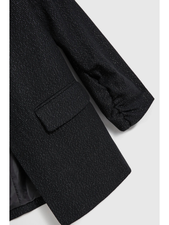 Moodo Sako s tříčtvrtečními rukávy černé Moodo