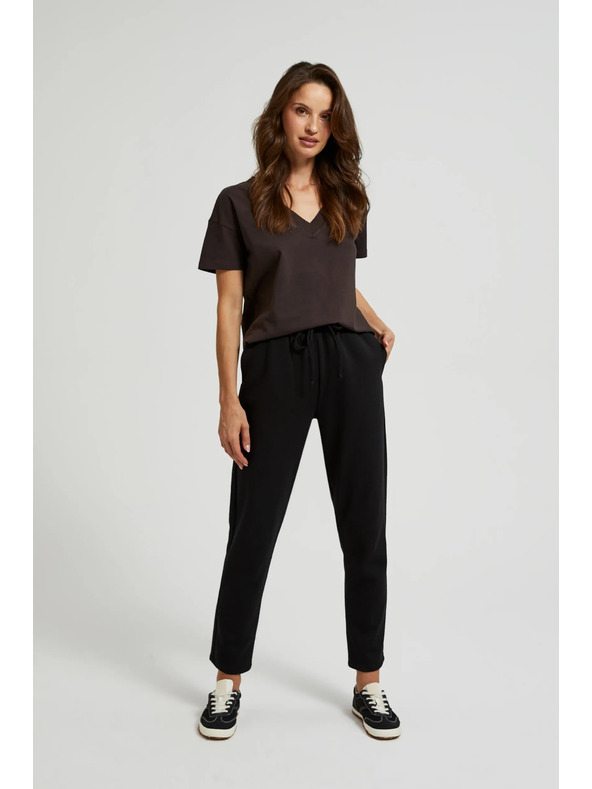 Moodo Černé tepláky Moodo