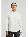 Moodo Elegantní viskózová košile bílá Moodo