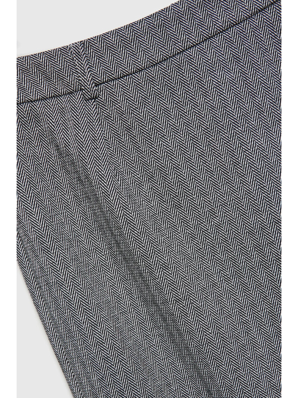 Moodo Elegantní tužková sukně šedá Moodo