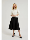 Moodo Rozšířená sukně černá Moodo