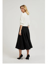 Moodo Rozšířená sukně černá Moodo
