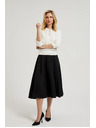 Moodo Rozšířená sukně černá Moodo
