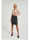 Moodo Tužková sukně před kolena šedá Moodo