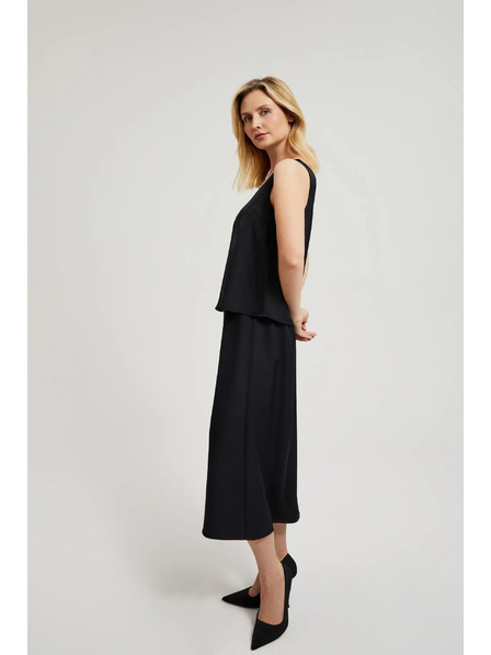 Moodo Černá áčková sukně Moodo