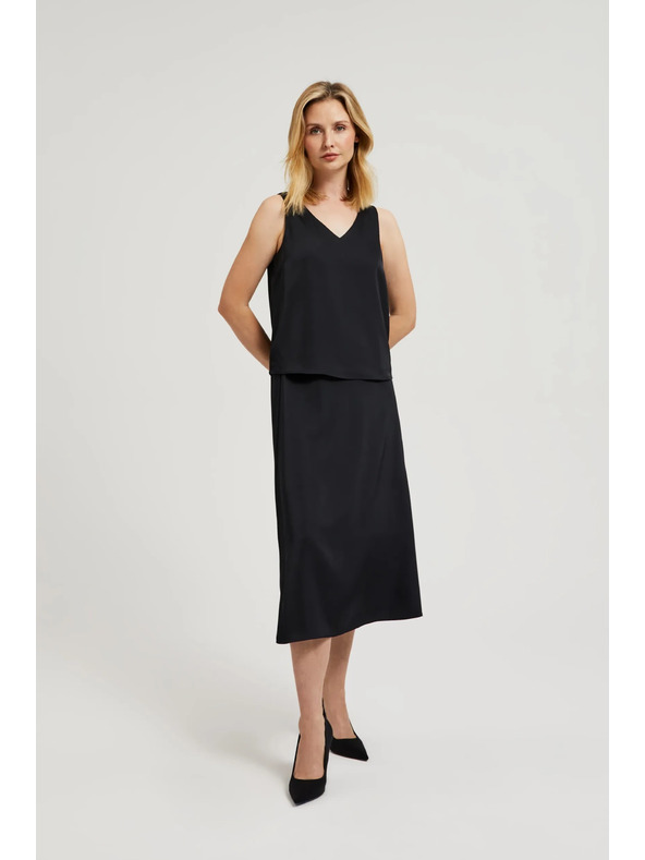 Moodo Černá áčková sukně Moodo