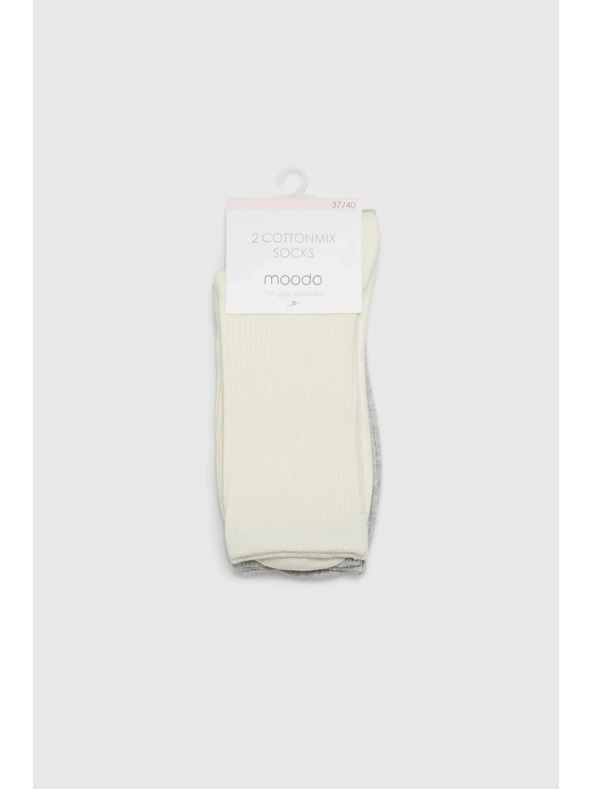 Moodo 2 pack bavlněných ponožek Moodo