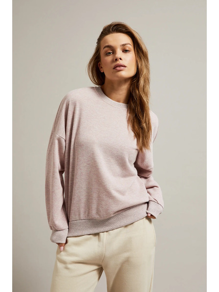 Moodo Mikina s odhazenými zády růžová Moodo