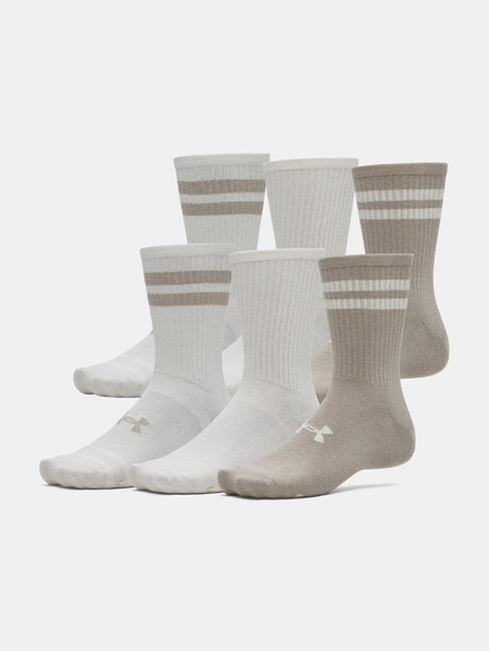 Under Armour Unisexové ponožky Under Armour UA Essential 6pk Crew