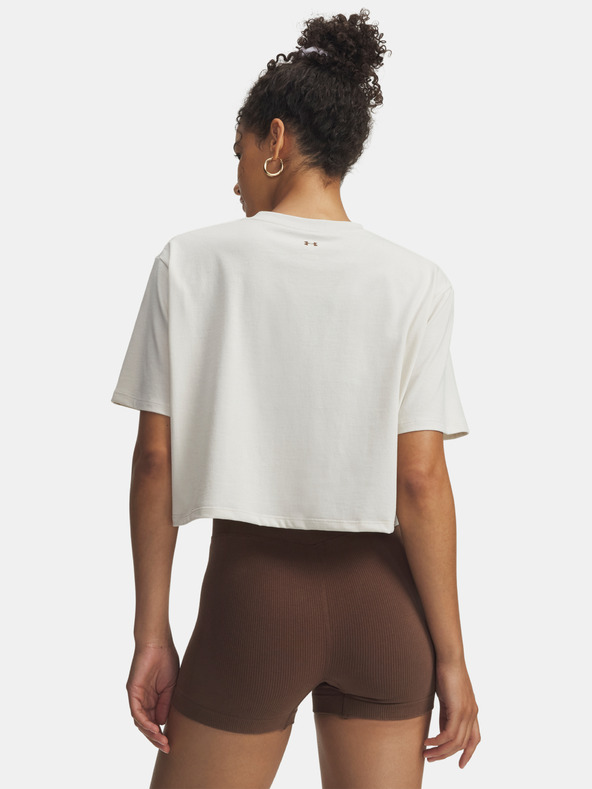 Under Armour Dámské tričko Under Armour UA W SCRIPTHEART CROP SS