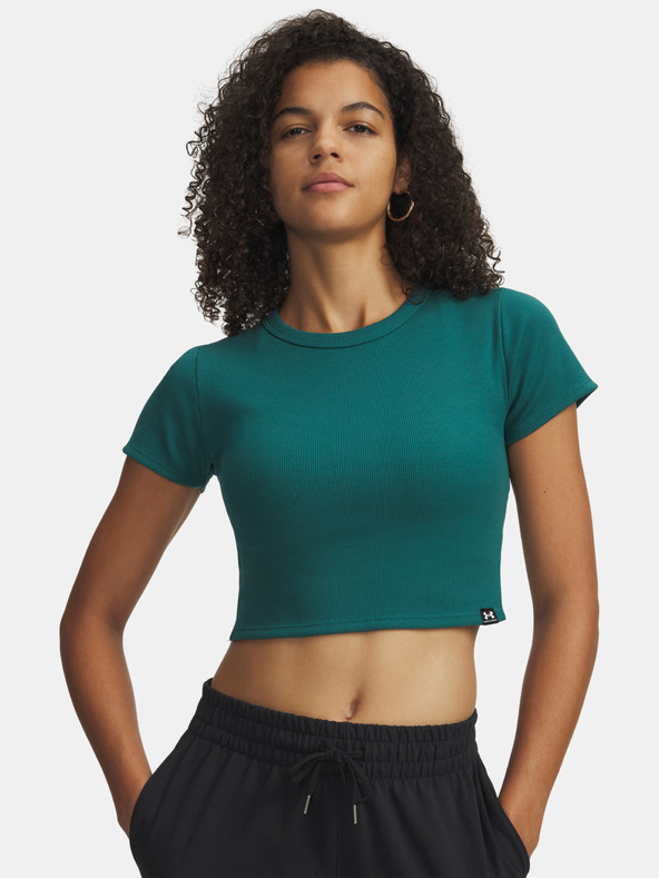 Under Armour Dámské tričko Under Armour UA Rival Rib Baby Tee