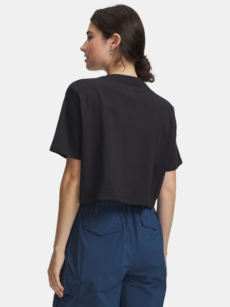 Under Armour Dámské tričko Under Armour UA W SCRIPTHEART CROP SS