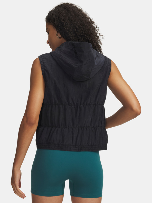Under Armour Dámská vesta Under Armour UA Rival Woven Ruched Vest