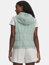 Under Armour Dámská vesta Under Armour UA Rival Woven Ruched Vest