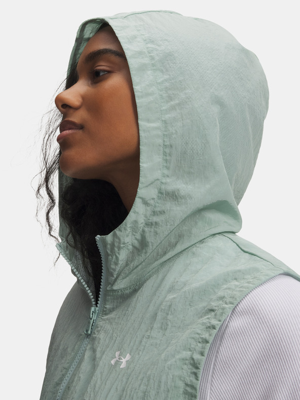 Under Armour Dámská vesta Under Armour UA Rival Woven Ruched Vest