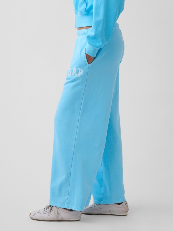 GAP Tepláky s logem Wide-Leg GAP