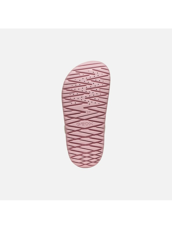 Geox Bílé dívčí sandály Geox Sandal Fusbetto
