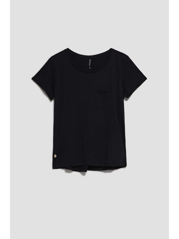 Moodo Černé dámské tričko Moodo