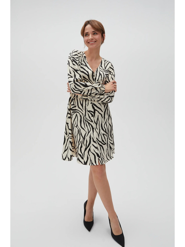 Moodo Dámské vzorované šaty Moodo