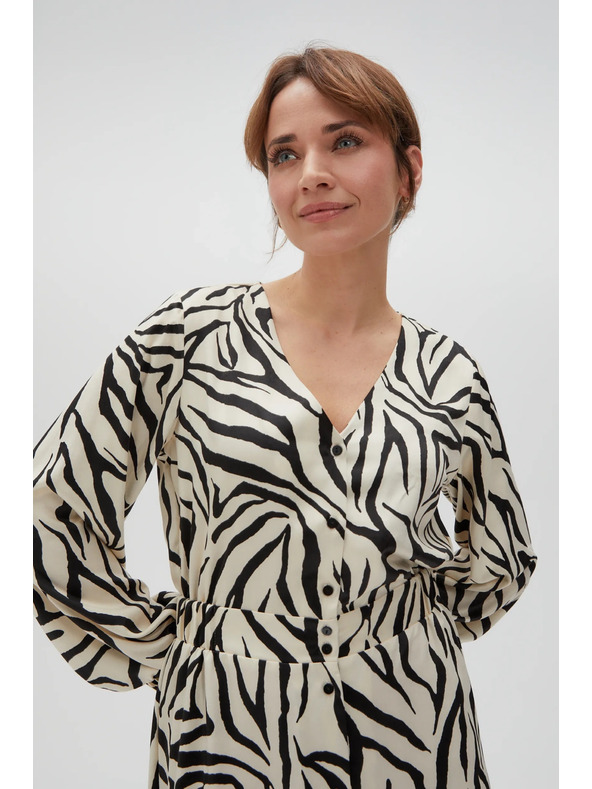 Moodo Dámské vzorované šaty Moodo