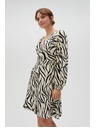 Moodo Dámské vzorované šaty Moodo