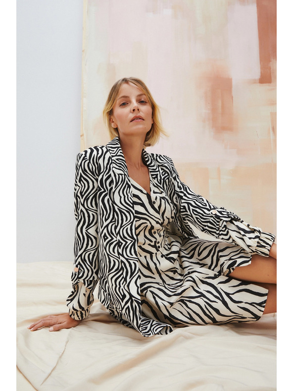 Moodo Dámské vzorované šaty Moodo