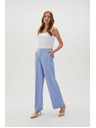 Moodo Modré dámské kalhoty Moodo