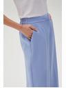 Moodo Modré dámské kalhoty Moodo