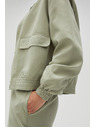Moodo Světle zelená dámská bunda Moodo