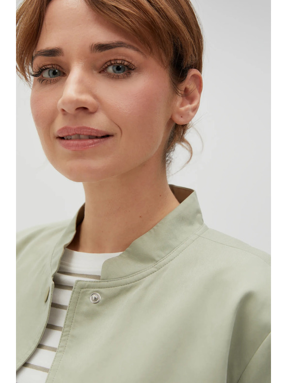 Moodo Světle zelená dámská bunda Moodo