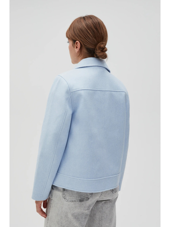 Moodo Světle modrá dámská bunda Moodo