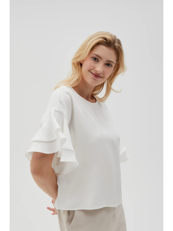 Moodo Dámské tričko bílé Moodo