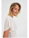 Moodo Bílá dámská košile Moodo