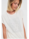 Moodo Bílá dámské tričko Moodo