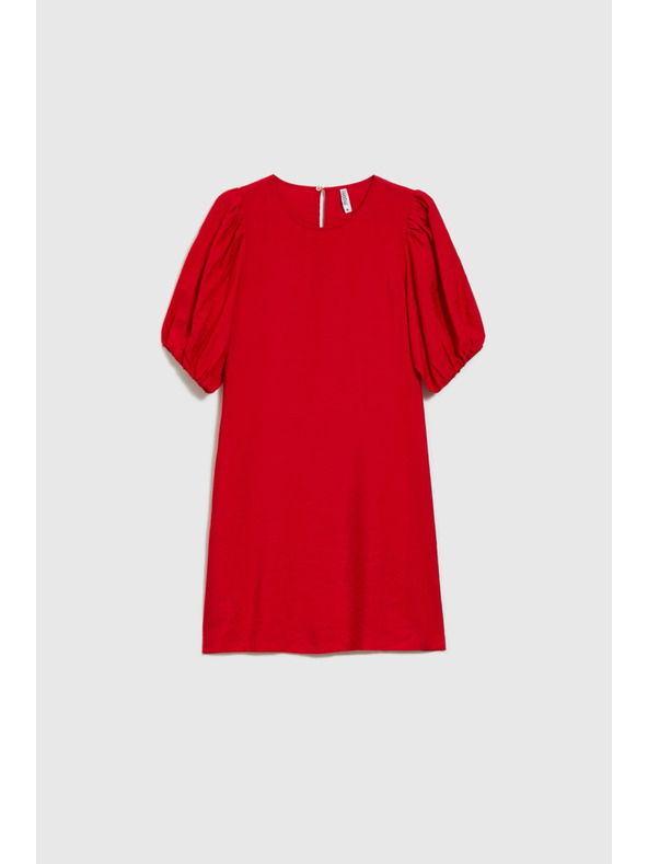 Moodo Červené dámské šaty Moodo