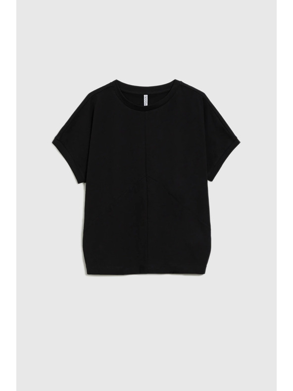 Moodo Černé dámské tričko Moodo