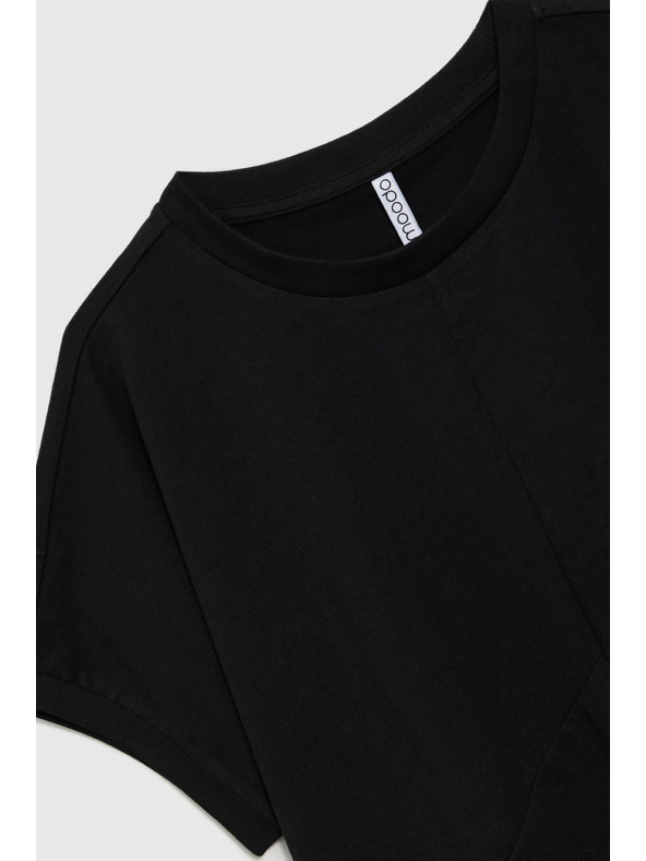 Moodo Černé dámské tričko Moodo